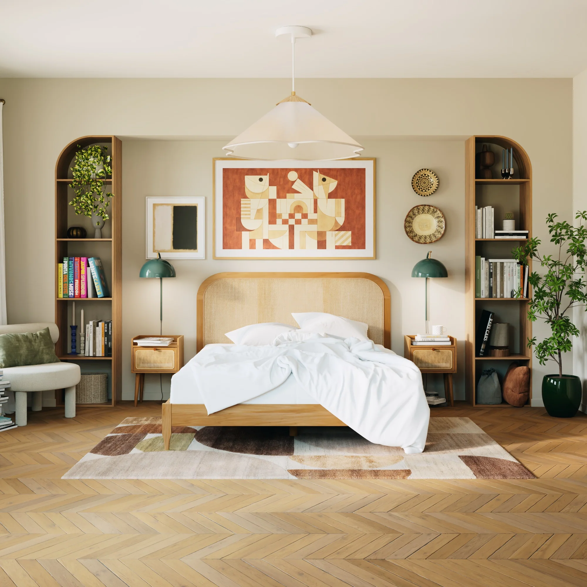 Cama de ratán Bali - Image 17