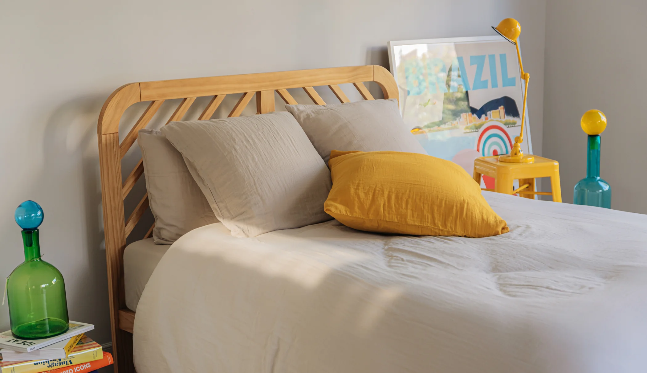 Fundas de almohada de gasa de algodón - Image 3