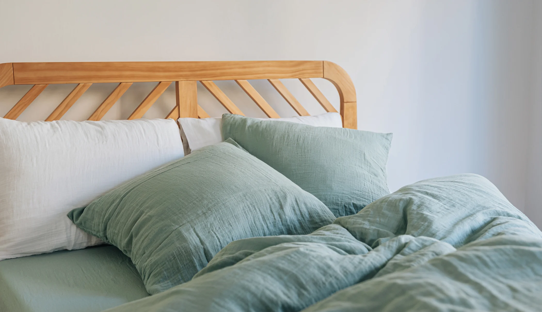 Fundas de almohada de gasa de algodón - Image 5